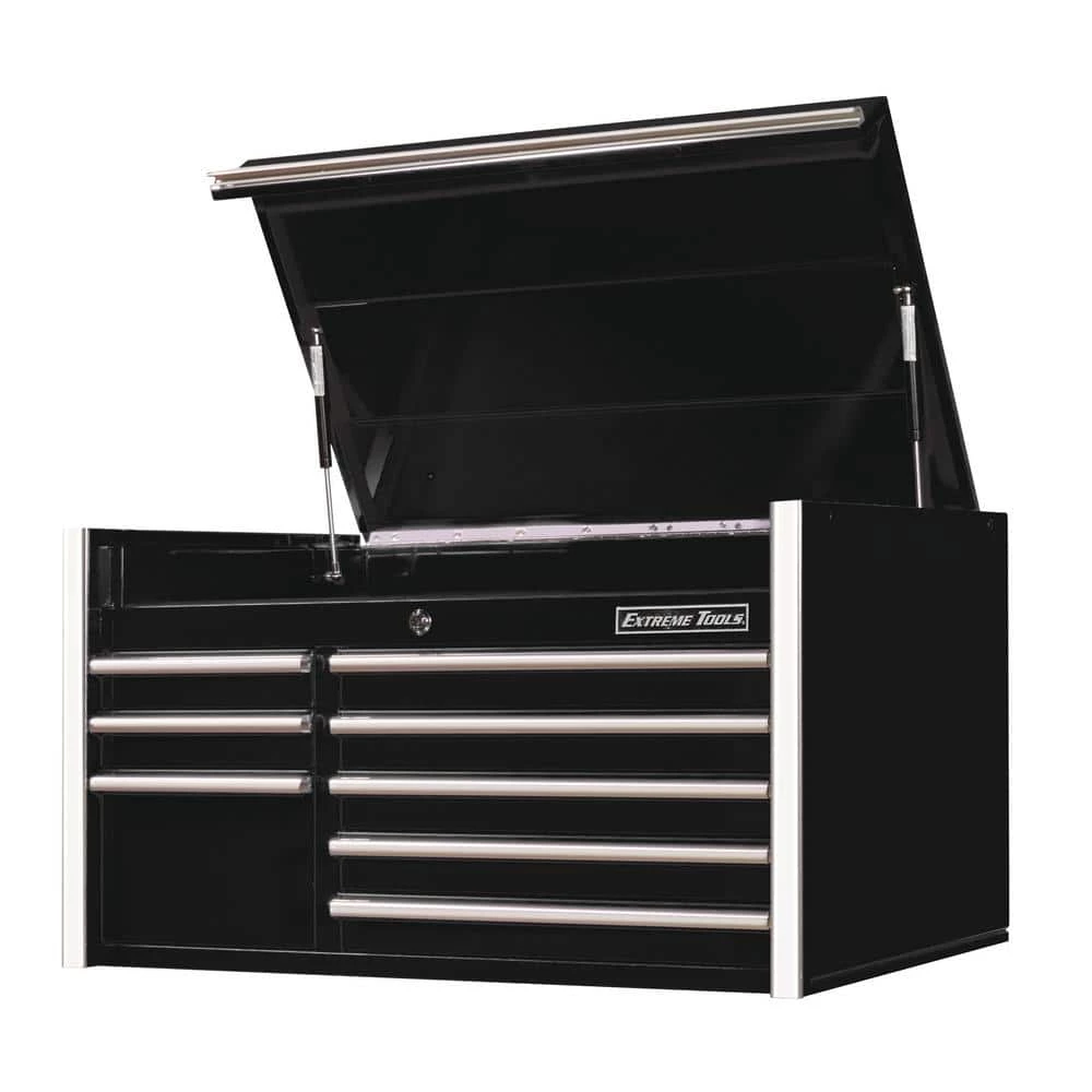 Promo ๐งจ RX 41 in. 8 -Drawer Top Tool Chest in Black by Extreme Tools โ๏ธ 3 Promo ๐งจ RX 41 in. 8 -Drawer Top Tool Chest in Black by Extreme Tools โ๏ธ