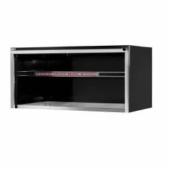 Promo ๐ 55 in. Power Workstation Professional Hutch with Stainless Steel Shelf and Work Surface in Black by Extreme Tools ๐