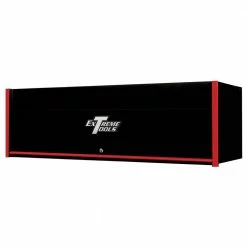 Coupon 🔥 RX Series 72 in. 0-Drawer Triple-Bank Extreme Power Workstation Hutch in Black with Red Trim by Extreme Tools 🌟 10 Coupon 🔥 RX Series 72 in. 0-Drawer Triple-Bank Extreme Power Workstation Hutch in Black with Red Trim by Extreme Tools 🌟 -Sunex Tools Sales black gloss powder coat finish with anodized red handle extreme tools top tool chests rx722501hcbkrd 4f 1000