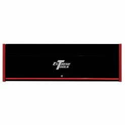 Coupon ๐ฅ RX Series 72 in. 0-Drawer Triple-Bank Extreme Power Workstation Hutch in Black with Red Trim by Extreme Tools ๐