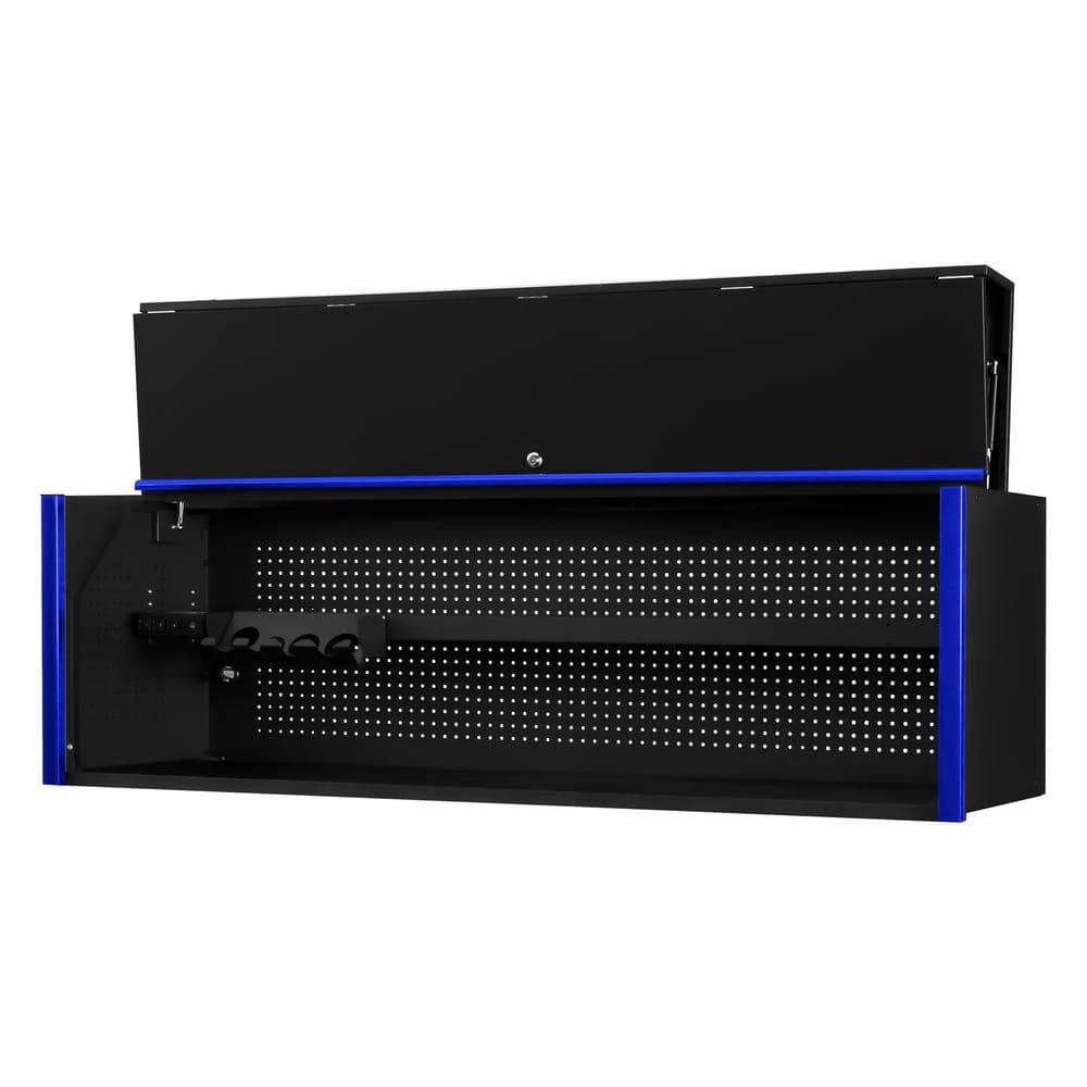 Buy ๐ DX Series 72 in. 0-Drawer Extreme Power Workstation Hutch in Black with Blue Handle by Extreme Tools ๐ 5 Buy ๐ DX Series 72 in. 0-Drawer Extreme Power Workstation Hutch in Black with Blue Handle by Extreme Tools ๐ - Image 3