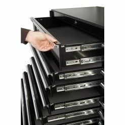 Hot Sale 👍 THD Series 72 in. 16-Drawer Roller Cabinet Tool Chest, Black by Extreme Tools 🎉 -Sunex Tools Sales black high gloss powder coat extreme tools tool cabinets thd722516rcbk fa 1000