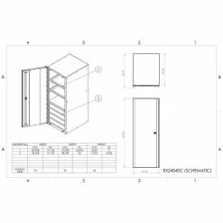Flash Sale ✔️ EXQ 24 in. 4-Drawer 2-Shelf Black Professional Side Tool Chest with Chrome Handles by Extreme Tools 🤩 7 Flash Sale ✔️ EXQ 24 in. 4-Drawer 2-Shelf Black Professional Side Tool Chest with Chrome Handles by Extreme Tools 🤩 -Sunex Tools Sales black powder coat finish with anodized chrome handles extreme tools side tool cabinets lockers ex2404scqbkcr 44 1000