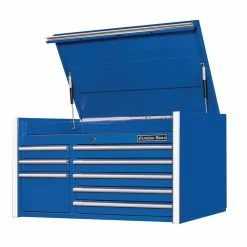 Discount ๐ RX 41 in. 8-Drawer Top Tool Chest in Blue by Extreme Tools ๐