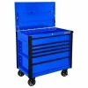 Best reviews of ๐ EX Professional 41 in. 6-Drawer Tool Utility Cart with Bumpers in Blue with Black Drawer Pulls by Extreme Tools ๐งจ 2 Best reviews of ๐ EX Professional 41 in. 6-Drawer Tool Utility Cart with Bumpers in Blue with Black Drawer Pulls by Extreme Tools ๐งจ -Sunex Tools Sales blue gloss powder coat finish with black anodized drawer pulls extreme tools tool carts ex4106tcblbk 64 1000