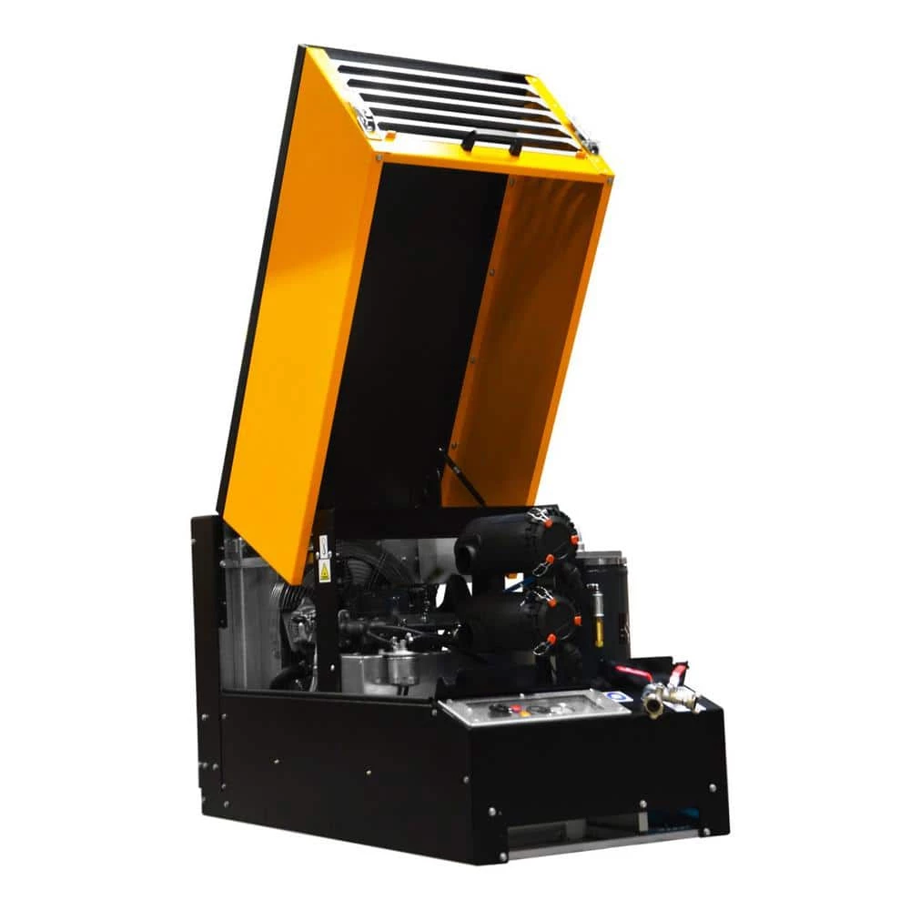 Best Sale 🛒 90 CFM 125 PSI Stationary Diesel Driven Rotary Screw Air Compressor with 24 HP Kubota Diesel Engine by EMAX 🥰 4 Best Sale 🛒 90 CFM 125 PSI Stationary Diesel Driven Rotary Screw Air Compressor with 24 HP Kubota Diesel Engine by EMAX 🥰 - Image 2