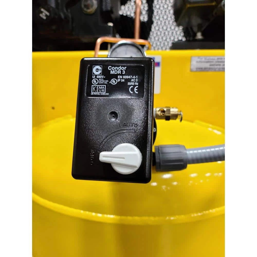 Discount ✨ Industrial PLUS 80 Gal. 5 HP 1-Phase Silent Air Electric Air Compressor with pressure lubricated pump by EMAX 🔔 8 Discount ✨ Industrial PLUS 80 Gal. 5 HP 1-Phase Silent Air Electric Air Compressor with pressure lubricated pump by EMAX 🔔 - Image 6