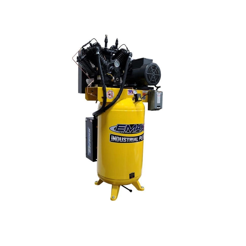 Deals ✔️ Industrial PLUS Series 80 Gal. 10 HP 208-Volt 3-Phase Silent Air Electric Air Compressor with pressure lubricated pump by EMAX ❤️ 9 Deals ✔️ Industrial PLUS Series 80 Gal. 10 HP 208-Volt 3-Phase Silent Air Electric Air Compressor with pressure lubricated pump by EMAX ❤️ - Image 7