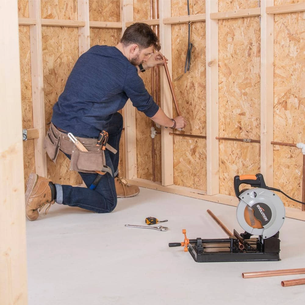 Best Pirce 😉 10 Amp 7-1/4 in. Chop Saw with Multi-Material 20-T Blade by Evolution Power Tools 🔔 8 Best Pirce 😉 10 Amp 7-1/4 in. Chop Saw with Multi-Material 20-T Blade by Evolution Power Tools 🔔 - Image 6