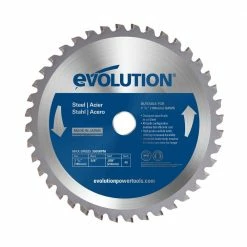 Best deal 🔥 7-1/4 in. 40-Teeth Mild Steel Cutting Saw Blade by Evolution Power Tools 🎉
