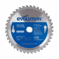 Best Sale ⭐ 7-1/2 in. 40-Teeth Mild Steel Cutting Saw Blade by Evolution Power Tools 🔥