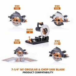 Buy 👏 7-1/4 in. 20-T Multi-Material Replacement Circular and Chop Saw Blade by Evolution Power Tools 😀 13 Buy 👏 7-1/4 in. 20-T Multi-Material Replacement Circular and Chop Saw Blade by Evolution Power Tools 😀 -Sunex Tools Sales evolution power tools circular saw blades rageblade 66 1000