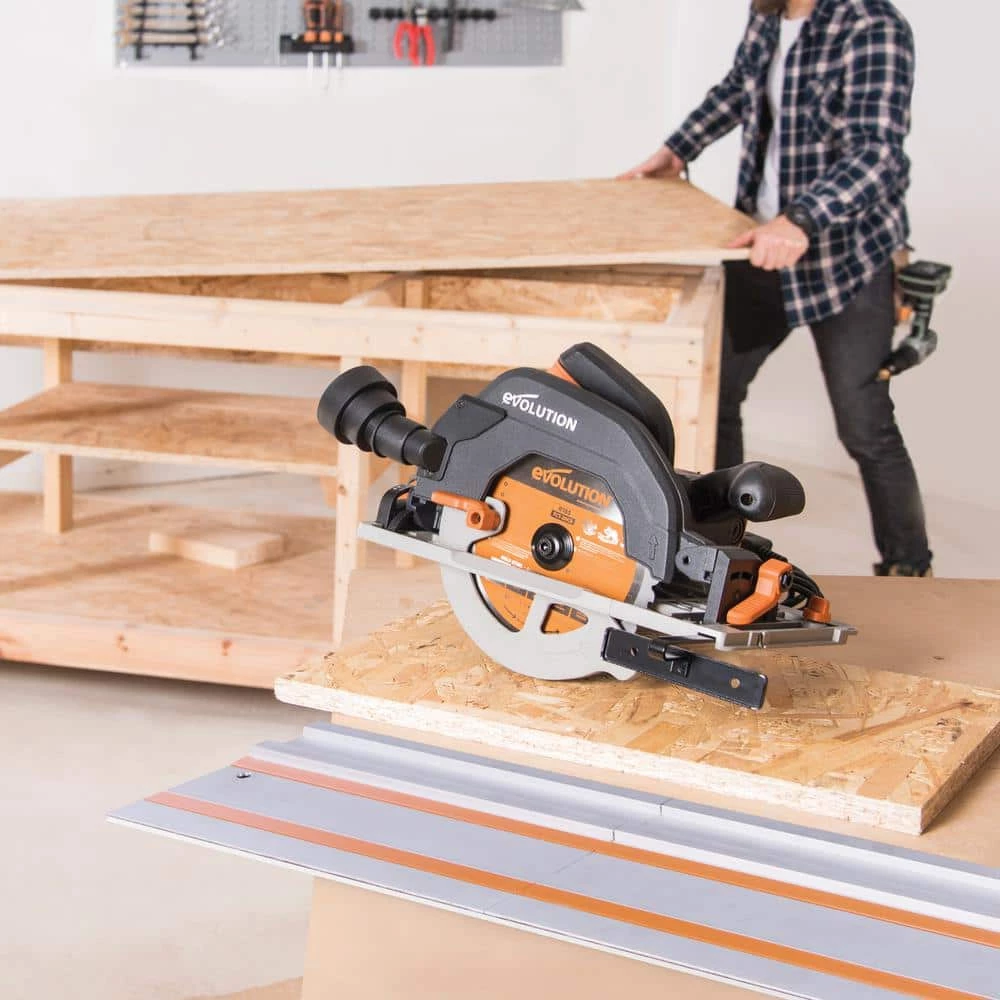 Best reviews of ๐ 15 Amp 7-1/4 in. Circular Track Saw Kit with 40 in. Track, Electric Brake and Multi-Material Blade by Evolution Power Tools โ 12 Best reviews of ๐ 15 Amp 7-1/4 in. Circular Track Saw Kit with 40 in. Track, Electric Brake and Multi-Material Blade by Evolution Power Tools โ - Image 10
