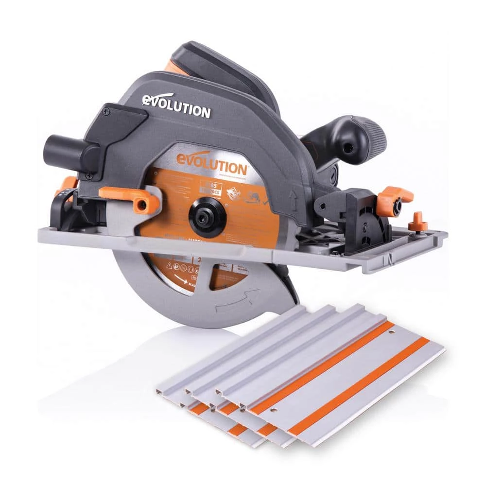 Best reviews of ๐ 15 Amp 7-1/4 in. Circular Track Saw Kit with 40 in. Track, Electric Brake and Multi-Material Blade by Evolution Power Tools โ 3 Best reviews of ๐ 15 Amp 7-1/4 in. Circular Track Saw Kit with 40 in. Track, Electric Brake and Multi-Material Blade by Evolution Power Tools โ