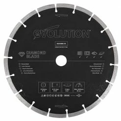 Best deal 🔔 10 in. Segmented Edge, 7/8 in. Arbor, Concrete, Stone, Brick Cutting Diamond Blade by Evolution Power Tools 🎉