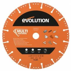 Sunex Tools Sales 5 Best Pirce โจ 10 in. Segmented Edge, 7/8 in. Arbor, Multi-Purpose, Metal Cutting Diamond Blade by Evolution Power Tools ๐