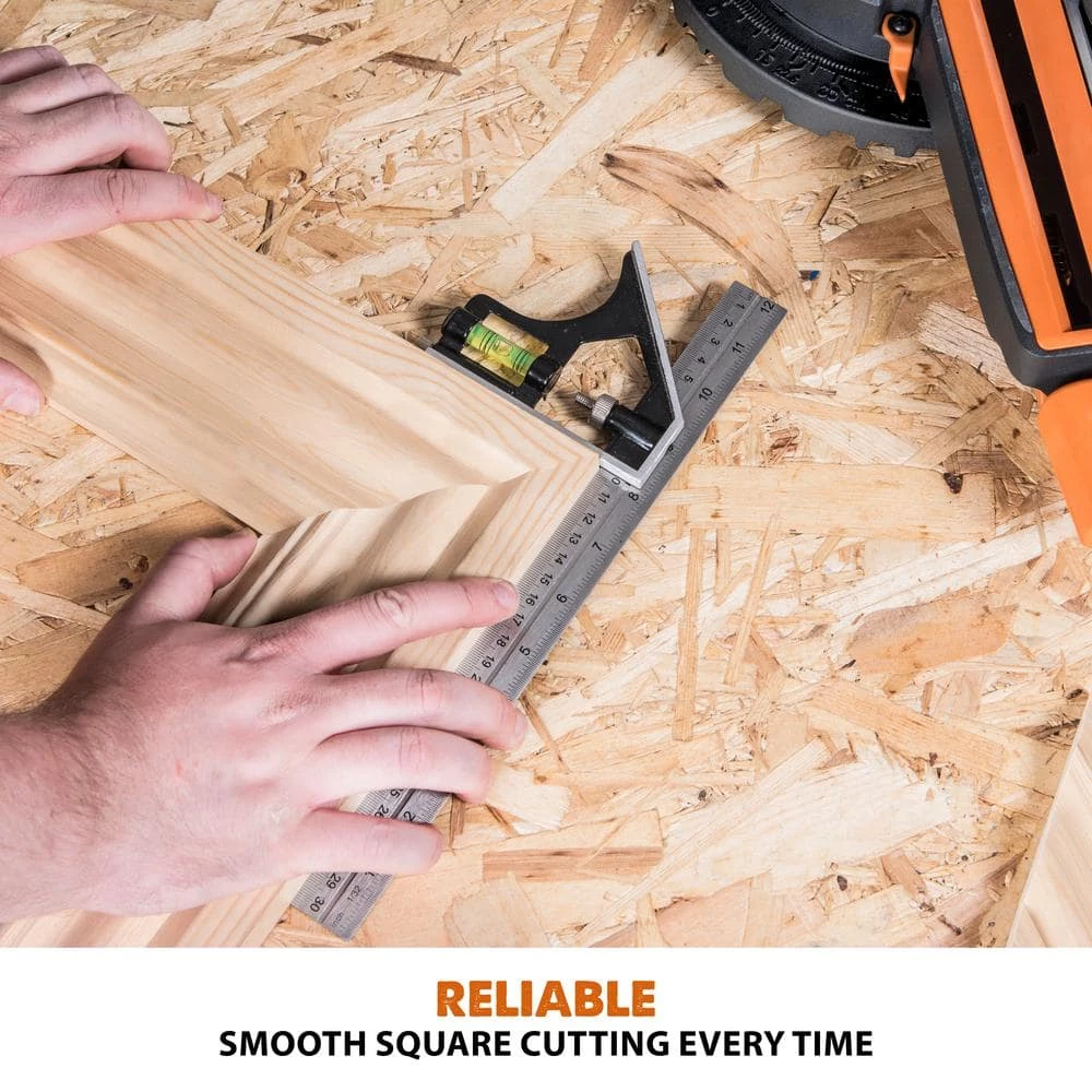 Top 10 ๐ 10 Amp 7-1/4 in. Sliding Compound Miter Saw with, Laser Guide, Dust Bag, 10 ft. Power Cord and Multi-Material 20-T Blade by Evolution Power Tools ๐ 8 Top 10 ๐ 10 Amp 7-1/4 in. Sliding Compound Miter Saw with, Laser Guide, Dust Bag, 10 ft. Power Cord and Multi-Material 20-T Blade by Evolution Power Tools ๐ - Image 6