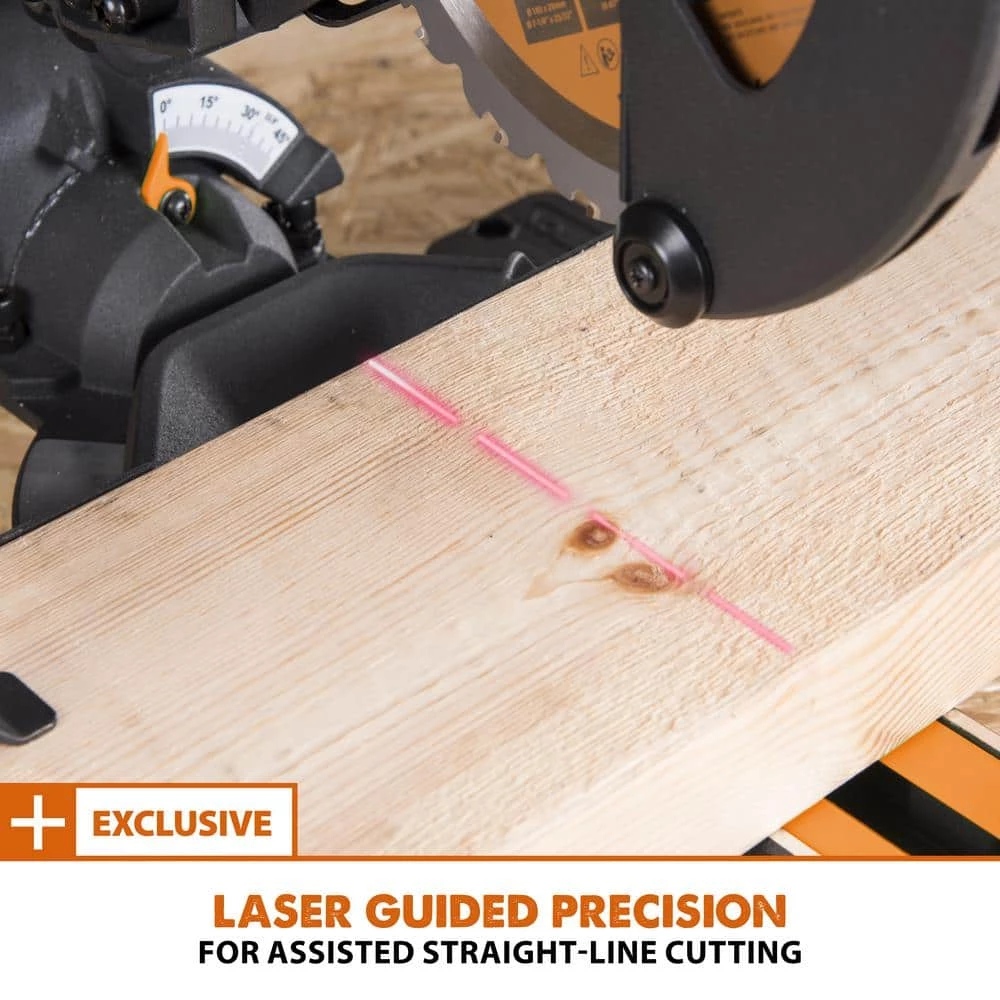 Top 10 ๐ 10 Amp 7-1/4 in. Sliding Compound Miter Saw with, Laser Guide, Dust Bag, 10 ft. Power Cord and Multi-Material 20-T Blade by Evolution Power Tools ๐ 15 Top 10 ๐ 10 Amp 7-1/4 in. Sliding Compound Miter Saw with, Laser Guide, Dust Bag, 10 ft. Power Cord and Multi-Material 20-T Blade by Evolution Power Tools ๐ - Image 13