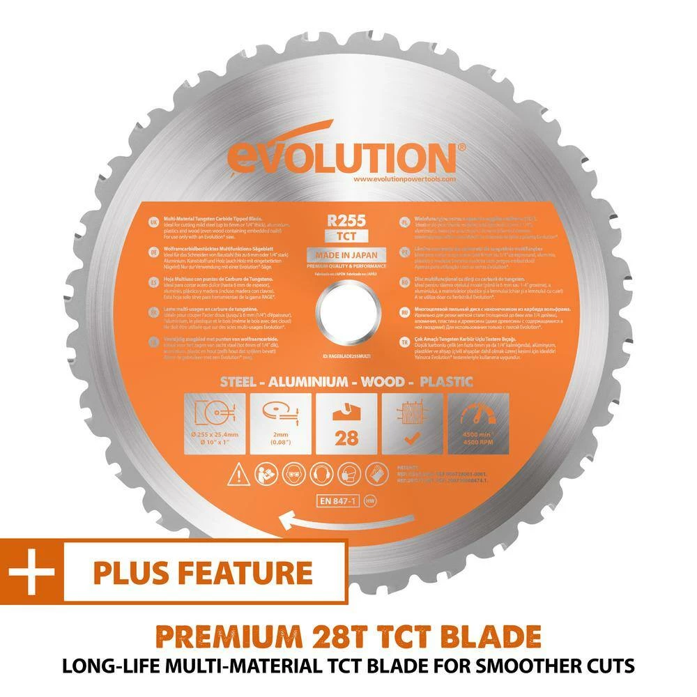 Coupon ๐งจ 15 Amp 10 in. Dual Bevel Sliding Miter Saw with Laser Guide, Dust Bag, 13 ft. Power Cord, and 28-T Multi-Material Blade by Evolution Power Tools ๐ 15 Coupon ๐งจ 15 Amp 10 in. Dual Bevel Sliding Miter Saw with Laser Guide, Dust Bag, 13 ft. Power Cord, and 28-T Multi-Material Blade by Evolution Power Tools ๐ - Image 13