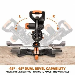 Coupon ๐งจ 15 Amp 10 in. Dual Bevel Sliding Miter Saw with Laser Guide, Dust Bag, 13 ft. Power Cord, and 28-T Multi-Material Blade by Evolution Power Tools ๐ 24 Coupon ๐งจ 15 Amp 10 in. Dual Bevel Sliding Miter Saw with Laser Guide, Dust Bag, 13 ft. Power Cord, and 28-T Multi-Material Blade by Evolution Power Tools ๐ -Sunex Tools Sales evolution power tools miter saws r255smsdb c3 1000