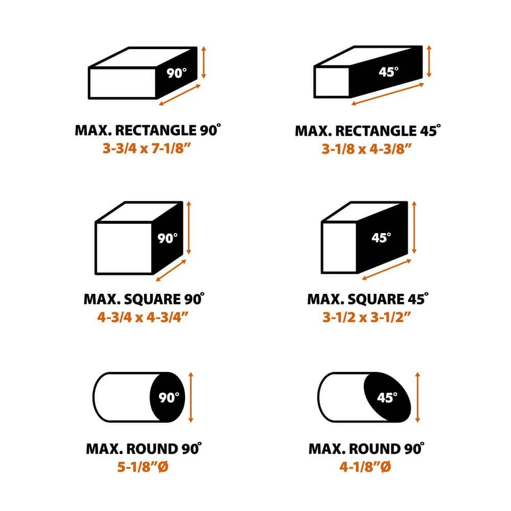New 🤩 15 Amp 14 in. Chop Saw with V-Block and Multi-Material 32-T Blade by Evolution Power Tools 🔥 5 New 🤩 15 Amp 14 in. Chop Saw with V-Block and Multi-Material 32-T Blade by Evolution Power Tools 🔥 - Image 3