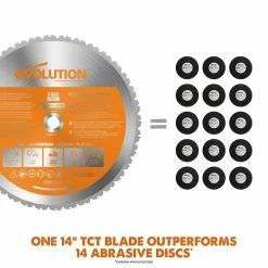New 🤩 15 Amp 14 in. Chop Saw with V-Block and Multi-Material 32-T Blade by Evolution Power Tools 🔥 27 New 🤩 15 Amp 14 in. Chop Saw with V-Block and Multi-Material 32-T Blade by Evolution Power Tools 🔥 -Sunex Tools Sales evolution power tools panel saws r355cps 44 1000