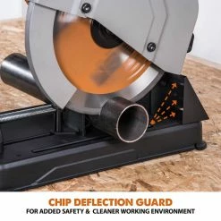 New 🤩 15 Amp 14 in. Chop Saw with V-Block and Multi-Material 32-T Blade by Evolution Power Tools 🔥 23 New 🤩 15 Amp 14 in. Chop Saw with V-Block and Multi-Material 32-T Blade by Evolution Power Tools 🔥 -Sunex Tools Sales evolution power tools panel saws r355cps 77 1000