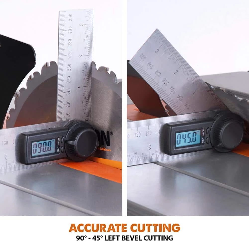 New ⭐ 15 Amp 10 in. Table Saw with Multi-Material 24-T Blade by Evolution Power Tools ❤️ 17 New ⭐ 15 Amp 10 in. Table Saw with Multi-Material 24-T Blade by Evolution Power Tools ❤️ - Image 15