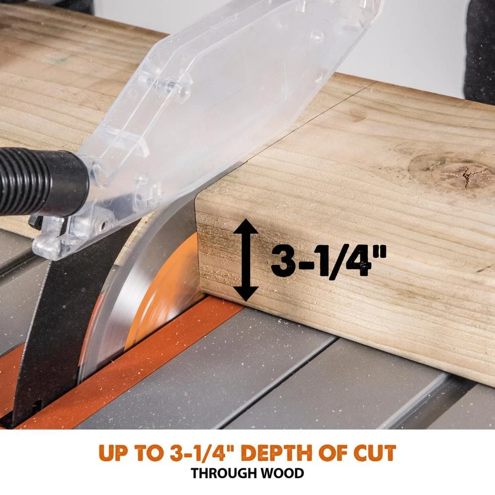 New ⭐ 15 Amp 10 in. Table Saw with Multi-Material 24-T Blade by Evolution Power Tools ❤️ 11 New ⭐ 15 Amp 10 in. Table Saw with Multi-Material 24-T Blade by Evolution Power Tools ❤️ - Image 9