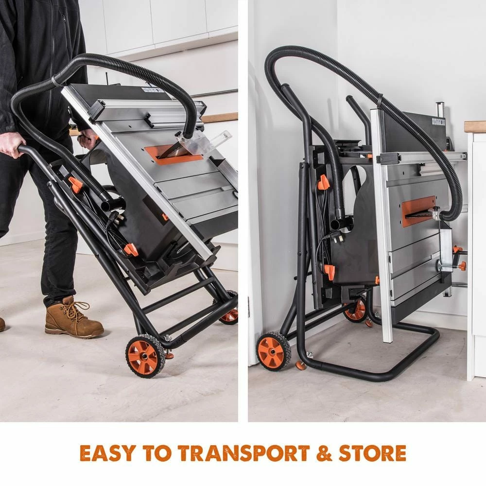 New ⭐ 15 Amp 10 in. Table Saw with Multi-Material 24-T Blade by Evolution Power Tools ❤️ 14 New ⭐ 15 Amp 10 in. Table Saw with Multi-Material 24-T Blade by Evolution Power Tools ❤️ - Image 12