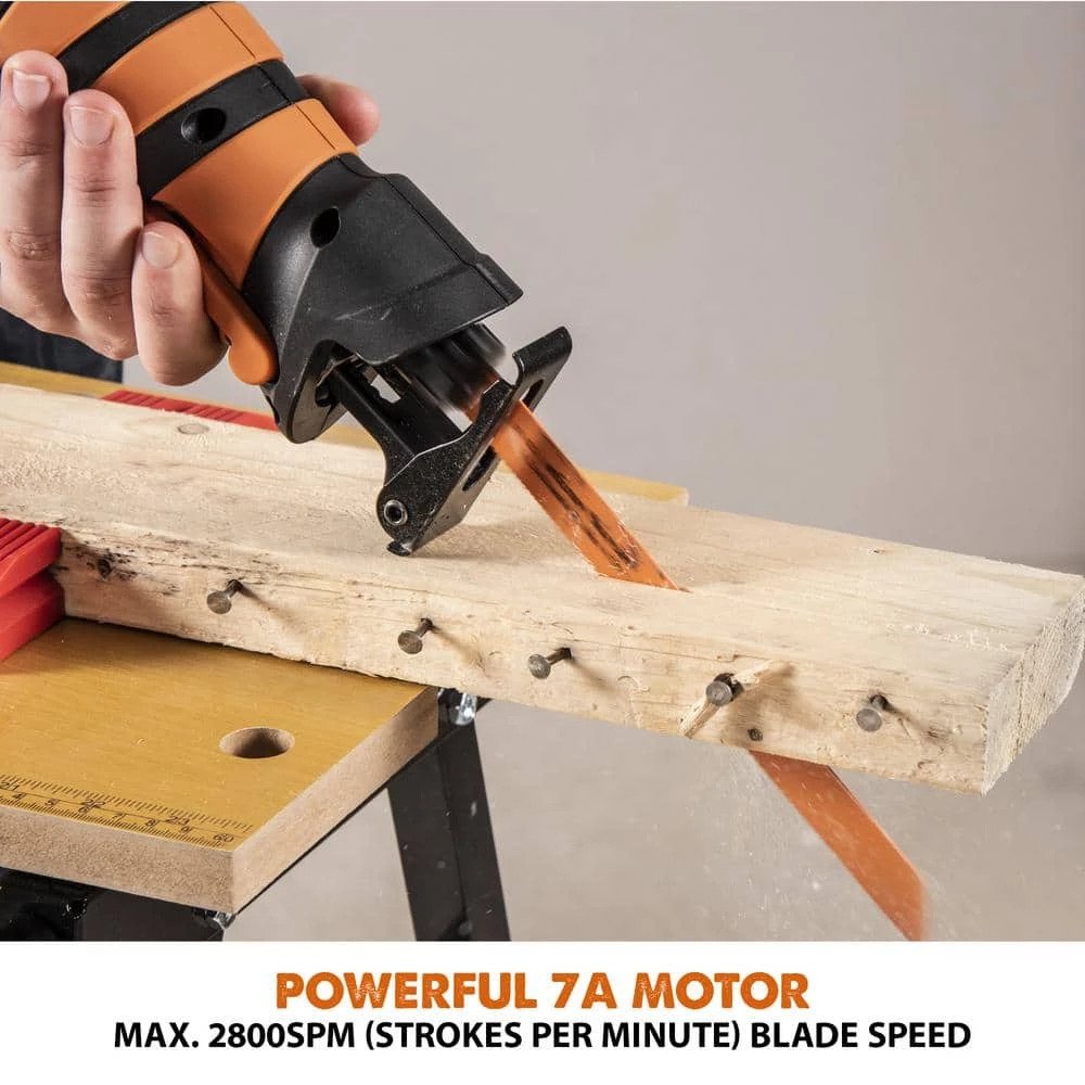 Discount 🎉 7 Amp Multi-Material Reciprocating Saw with 4-Blades by Evolution Power Tools 👏 8 Discount 🎉 7 Amp Multi-Material Reciprocating Saw with 4-Blades by Evolution Power Tools 👏 - Image 6