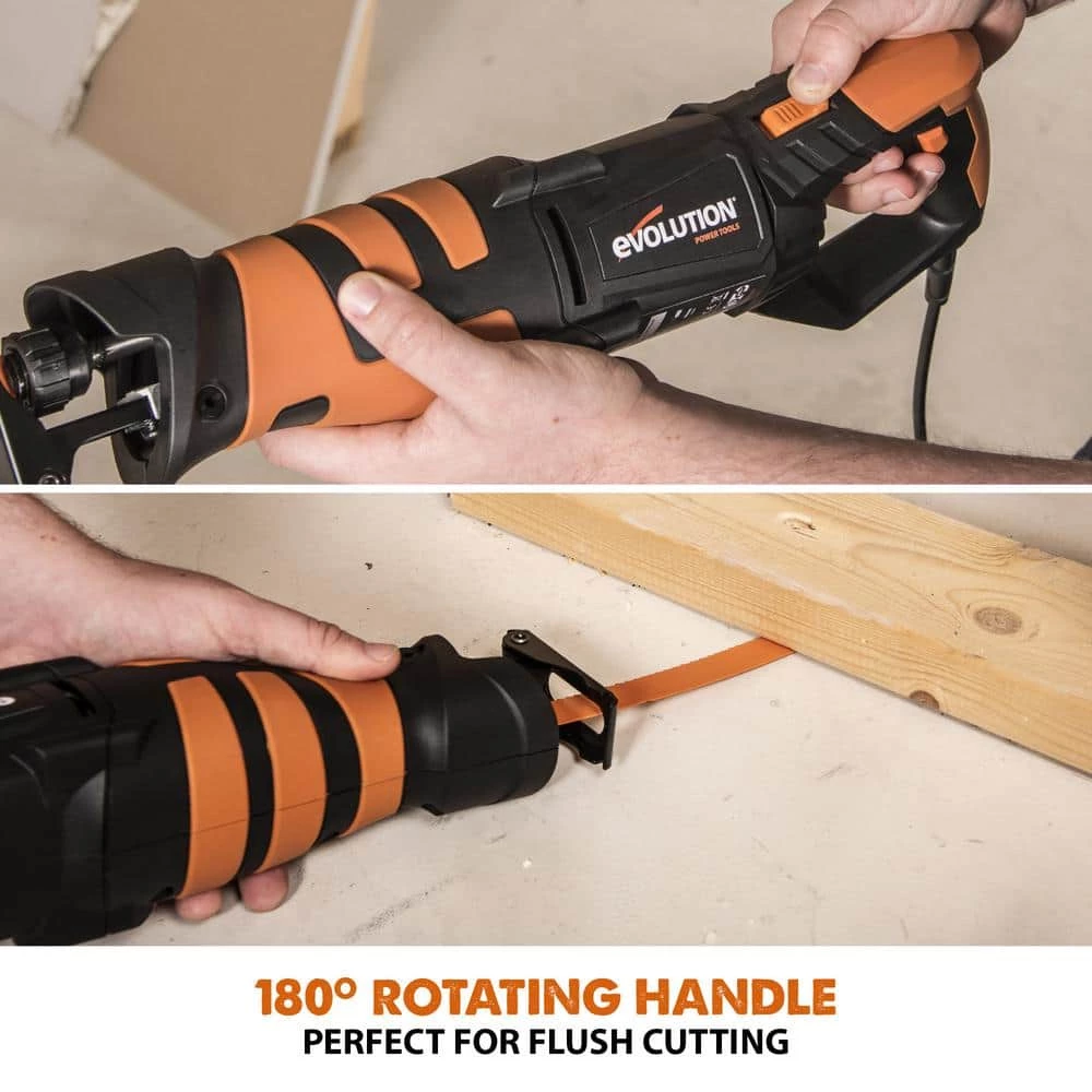 Discount 🎉 7 Amp Multi-Material Reciprocating Saw with 4-Blades by Evolution Power Tools 👏 10 Discount 🎉 7 Amp Multi-Material Reciprocating Saw with 4-Blades by Evolution Power Tools 👏 - Image 8