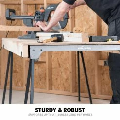 Top 10 😀 29 in. H Metal Folding Sawhorse with 1,100 lbs. Load Capacity Per Horse (2-Pack) by Evolution Power Tools 💯 -Sunex Tools Sales evolution power tools saw horses evosh1 a0 1000