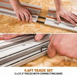 Wholesale ❤️ 55 in. Circular Saw Track with Clamps, Glide Strips and Carry Bag by Evolution Power Tools 🔥 -Sunex Tools Sales evolution power tools saw tracks st1400 40 1000