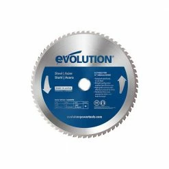 Budget 🔔 10 in. 52-Teeth Mild Steel Cutting Saw Blade by Evolution Power Tools 🎉