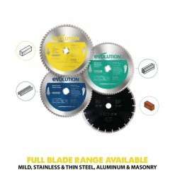 Discount 🎉 12 in. 80-Teeth Stainless-Steel Cutting Saw Blade by Evolution Power Tools 🤩 -Sunex Tools Sales evolution power tools table saw blades miter saw blades 12bladess 40 1000
