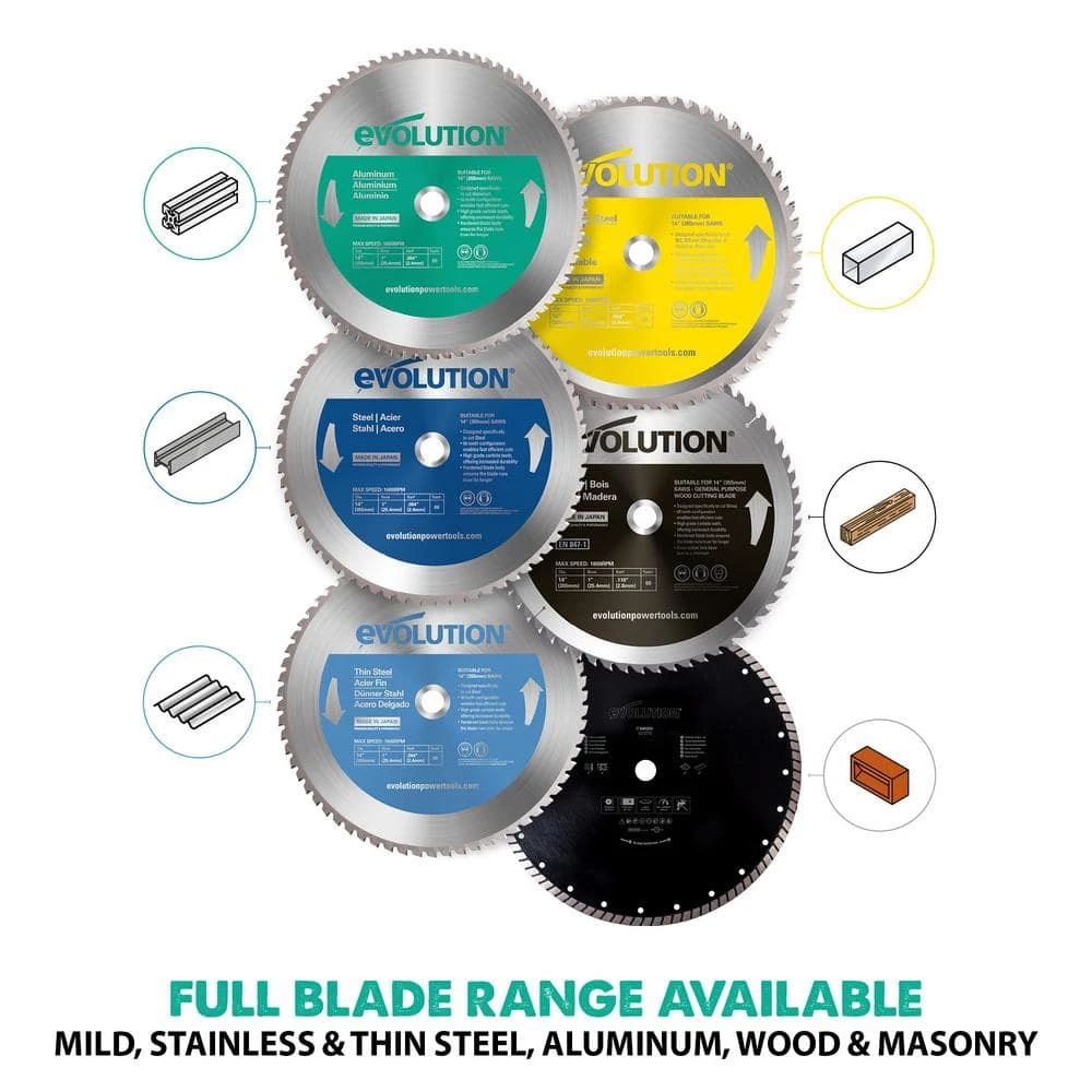 Best reviews of โ 14 in. 80-Teeth Aluminum Cutting Saw Blade by Evolution Power Tools ๐งจ 6 Best reviews of โ 14 in. 80-Teeth Aluminum Cutting Saw Blade by Evolution Power Tools ๐งจ - Image 4