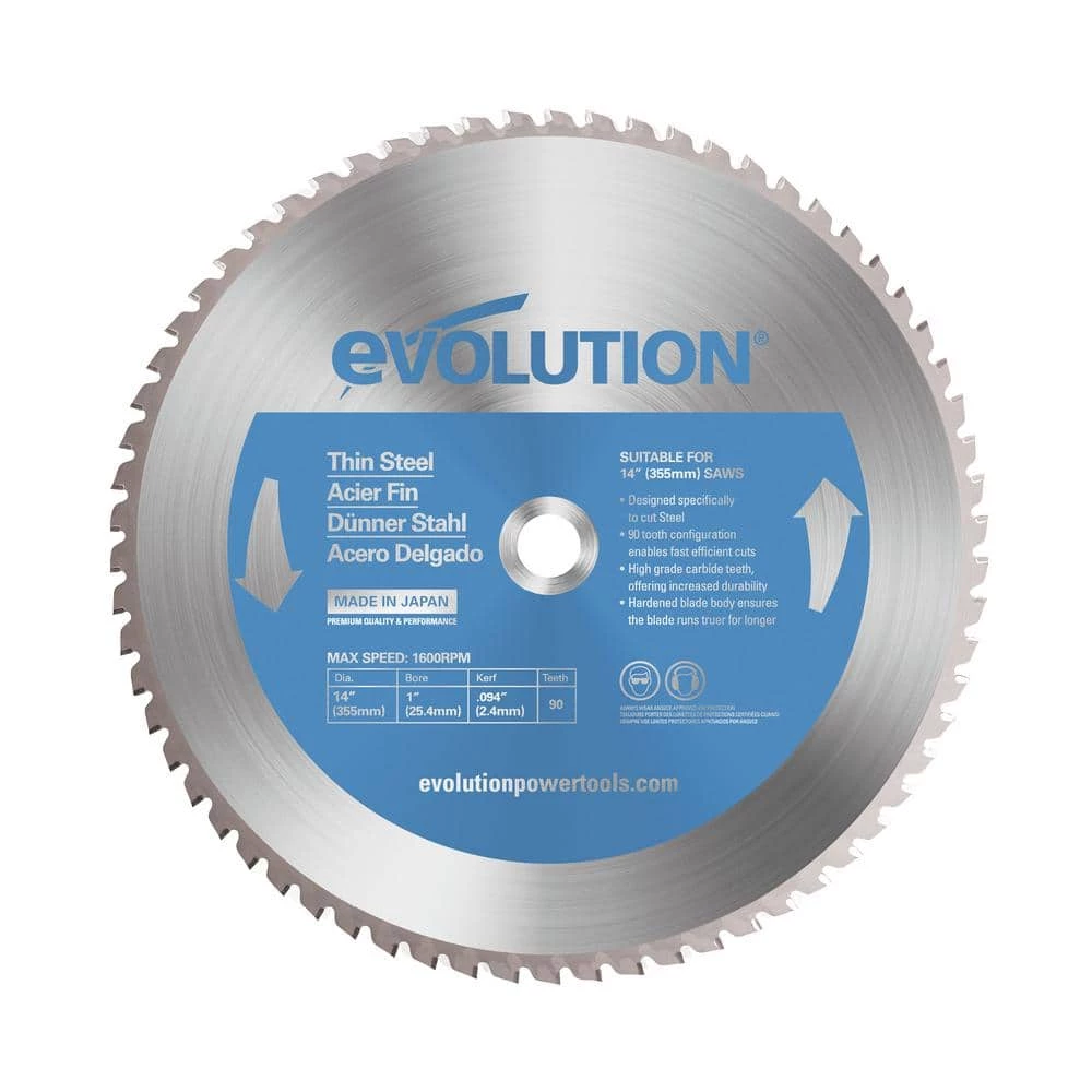 Buy ๐ 14 in. 90-Teeth Thin Steel Cutting Saw Blade by Evolution Power Tools ๐ 3 Buy ๐ 14 in. 90-Teeth Thin Steel Cutting Saw Blade by Evolution Power Tools ๐