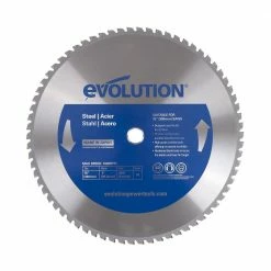 Sunex Tools Sales 7 Wholesale โ๏ธ 15 in. Mild Steel Cutting Blade, 1 in. Arbor by Evolution Power Tools โ