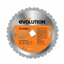 Budget 💯 RAGE 9 in. Multipurpose Replacement Blade by Evolution Power Tools 👍