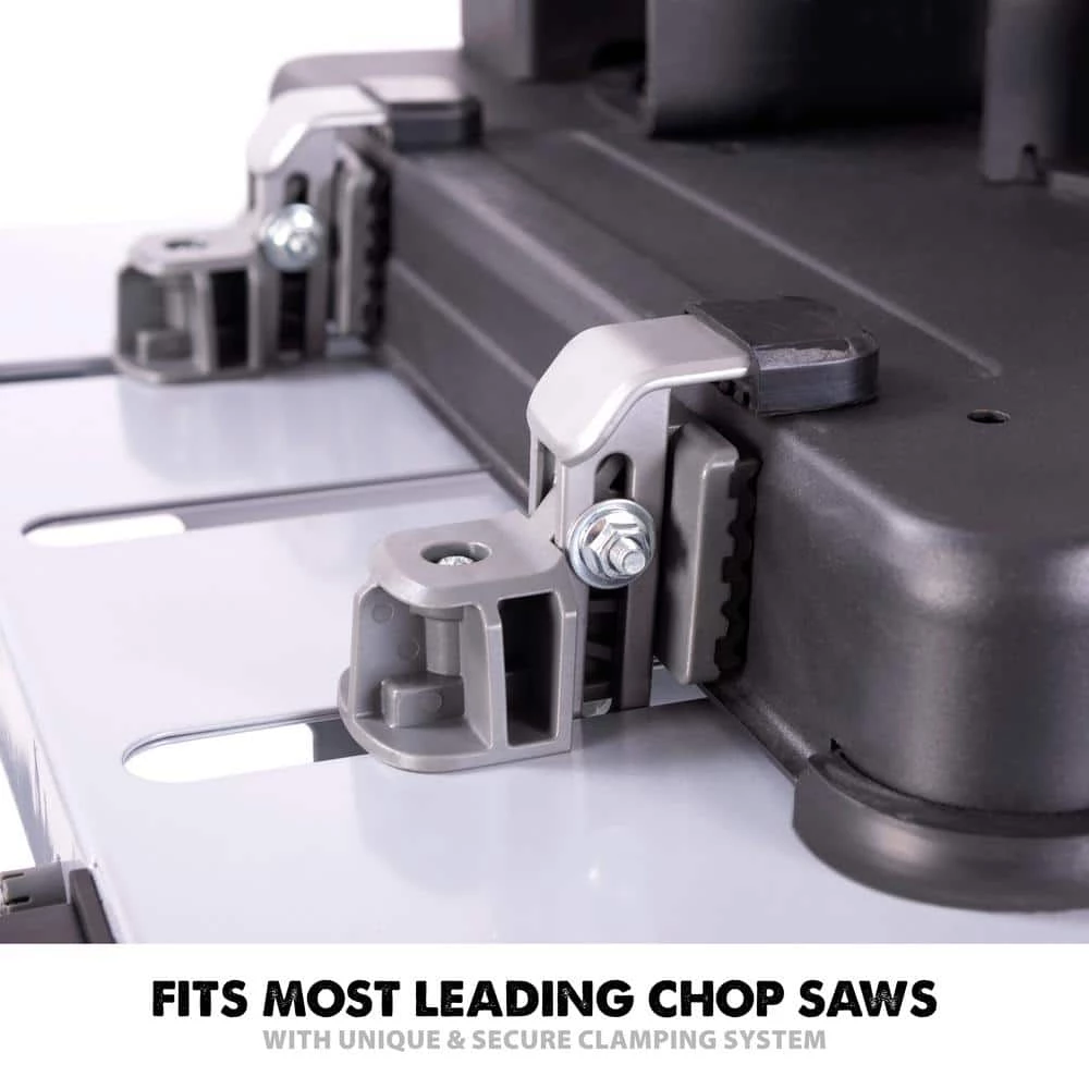 Outlet 🔔 32-3/32 in. x 23-5/8 in. Universal Heavy-Duty Stationary Chop Saw Stand by Evolution Power Tools 🤩 7 Outlet 🔔 32-3/32 in. x 23-5/8 in. Universal Heavy-Duty Stationary Chop Saw Stand by Evolution Power Tools 🤩 - Image 5