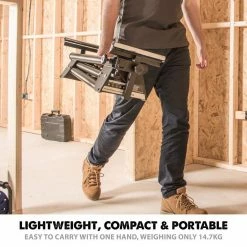 Buy 🌟 Compact Folding Miter Saw Stand with Quick Release Mounting Brackets by Evolution Power Tools 🧨 -Sunex Tools Sales evolution power tools tool stands evoms1 a0 1000