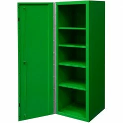 Outlet ⌛ DX 19 in. 4-Shelf Side Locker Tool Chest in Green with Black Handle by Extreme Tools 🔔