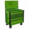 Flash Sale ๐คฉ EX Professional 41 in. 6-Drawer Tool Utility Cart with Bumpers in Lime Green by Extreme Tools โ 2 Flash Sale ๐คฉ EX Professional 41 in. 6-Drawer Tool Utility Cart with Bumpers in Lime Green by Extreme Tools โ -Sunex Tools Sales green gloss powder coat finish with black anodized drawer pulls extreme tools tool carts ex4106tcgnbk 64 1000