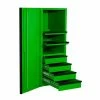 Discount ๐ฅฐ EXQ 24 in. 4-Drawer 2-Shelf Green Professional Side Tool Chest with Black Handles by Extreme Tools ๐ 2 Discount ๐ฅฐ EXQ 24 in. 4-Drawer 2-Shelf Green Professional Side Tool Chest with Black Handles by Extreme Tools ๐ -Sunex Tools Sales green powder coat finish with anodized black handles extreme tools side tool cabinets lockers ex2404scqgnbk 64 1000