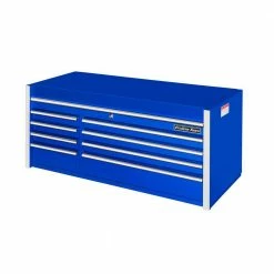 Promo ✨ THD Series 55 in. 8-Drawer Top Chest in Blue by Extreme Tools 💯 -Sunex Tools Sales high gloss powder coat extreme tools top tool chests thd552108chbl 44 1000