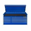 Promo โจ THD Series 55 in. 8-Drawer Top Chest in Blue by Extreme Tools ๐ฏ 2 Promo โจ THD Series 55 in. 8-Drawer Top Chest in Blue by Extreme Tools ๐ฏ -Sunex Tools Sales high gloss powder coat extreme tools top tool chests thd552108chbl 64 1000