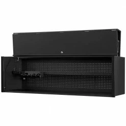 Promo 👍 DX Series 72 in. 0-Drawer Extreme Power Workstation Hutch in Matte Black with Black Handle by Extreme Tools ⌛ -Sunex Tools Sales matte black gloss powder coat finish with anodized black handle extreme tools top tool chests dx722101hcmbbk c3 1000