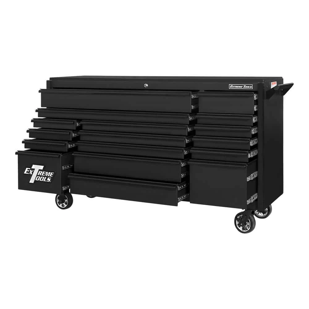 Brand new ๐ฅ DX 72 in. 17-Drawer Roller Cabinet Tool Chest in Matte Black with Black Trim by Extreme Tools โ 5 Brand new ๐ฅ DX 72 in. 17-Drawer Roller Cabinet Tool Chest in Matte Black with Black Trim by Extreme Tools โ - Image 3