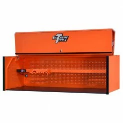 Best deal ✔️ RX Series 72 in. 0-Drawer Extreme Power Workstation Hutch in Orange with Black Handle by Extreme Tools 🧨 -Sunex Tools Sales orange gloss powder coat finish with anodized black handle extreme tools top tool chests rx723001hcorbk c3 1000